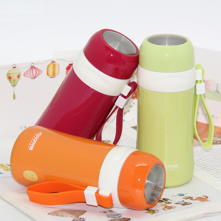 HUFA304 stainless steel outdoor sports vacuum lifting rope portable student leisure insulated water cup pic 8