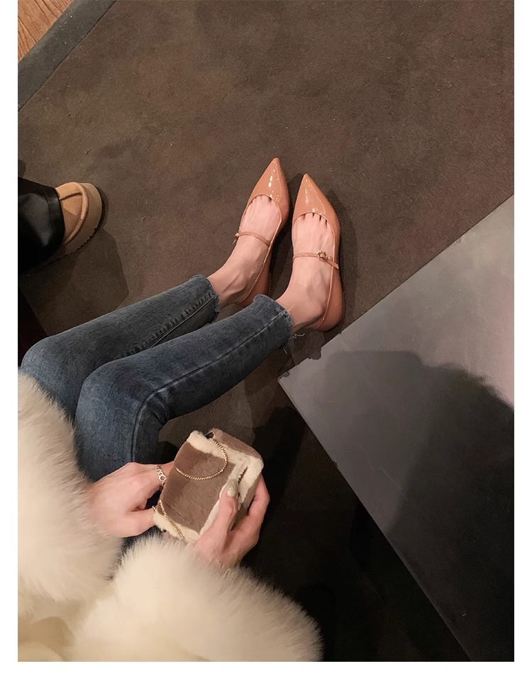 葡萄妈2024夏季女鞋百搭平底鞋女时尚单鞋新款鞋子春女休闲舒适详情42