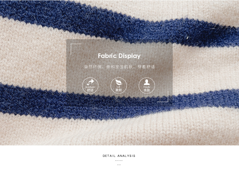 女童秋款针织开衫2023秋季新款中小童宝宝洋气毛衣t恤牛仔三件套详情7