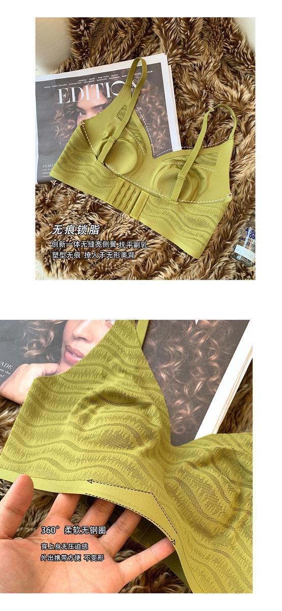 兔耳朵性感轻薄款内衣女大胸显小透气聚拢收副乳无钢圈防下垂文胸详情10