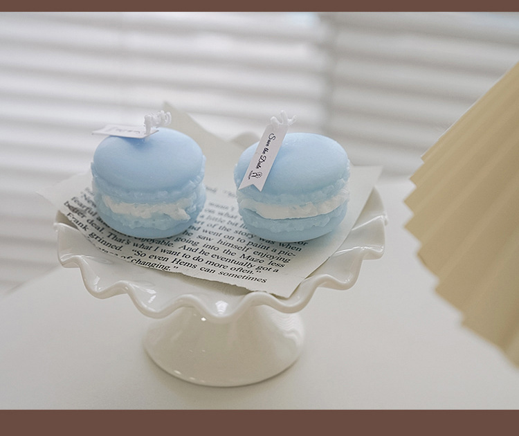 Macaron scented candles, Instagram-style photo props, diy birthday gifts pic 12