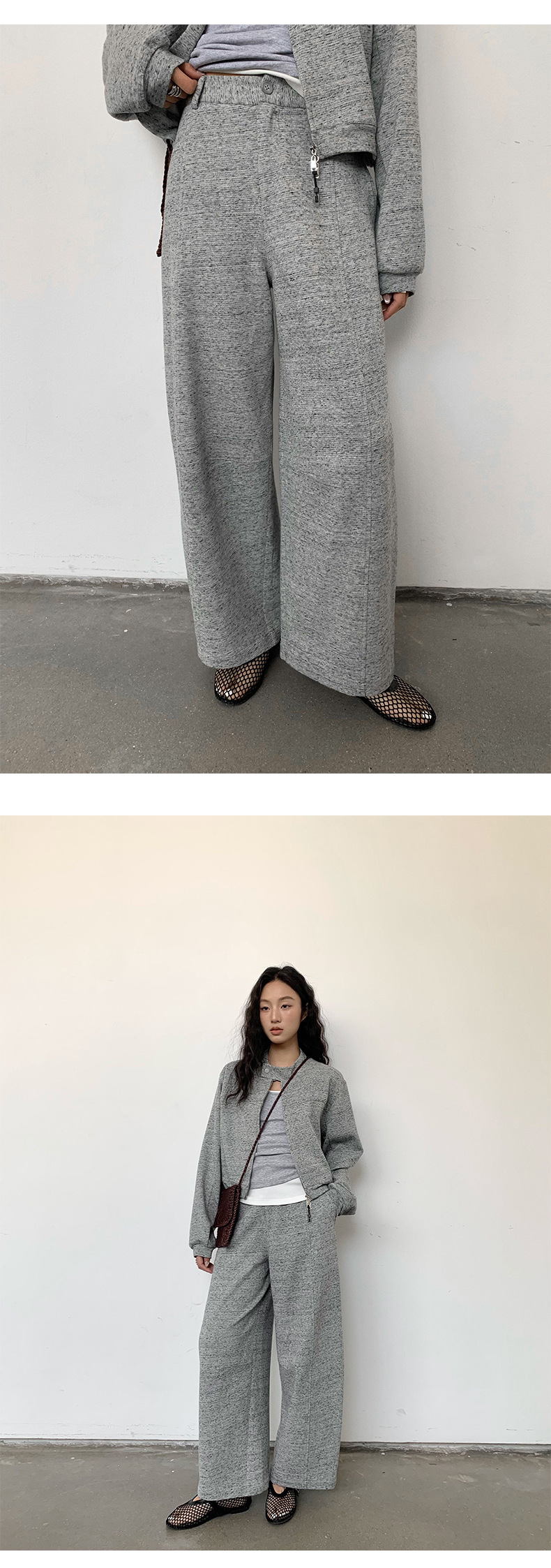 NEIHE内赫2025时尚休闲镰刀卫衣长裤子女春秋季女装新款252215详情11