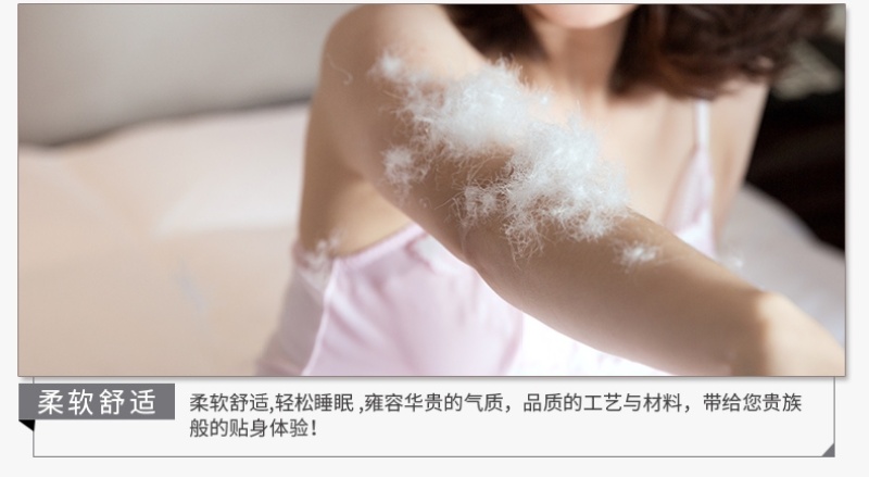 Five-star hotel faux goose down quilt core autumn and winter quilt, hotel faux down quilt soft, comfortable, thickened, warm, super light pic 23