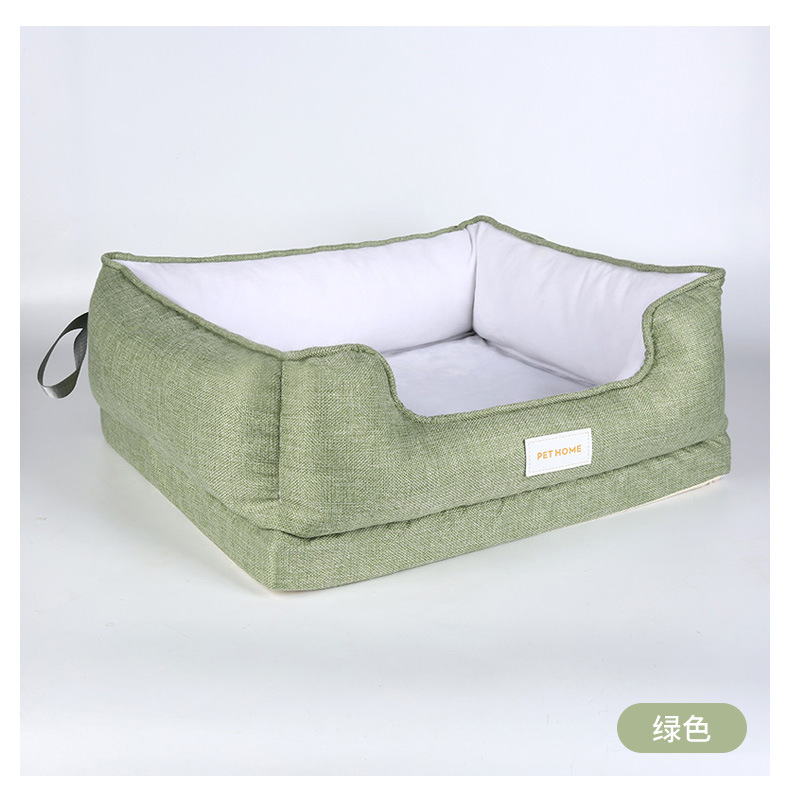 Pet bed, suitable for all seasons, detachable and washable. Memory foam dog bed, comfortable, soft, non-sticky and warm. Cat bed, pet bed pic 3