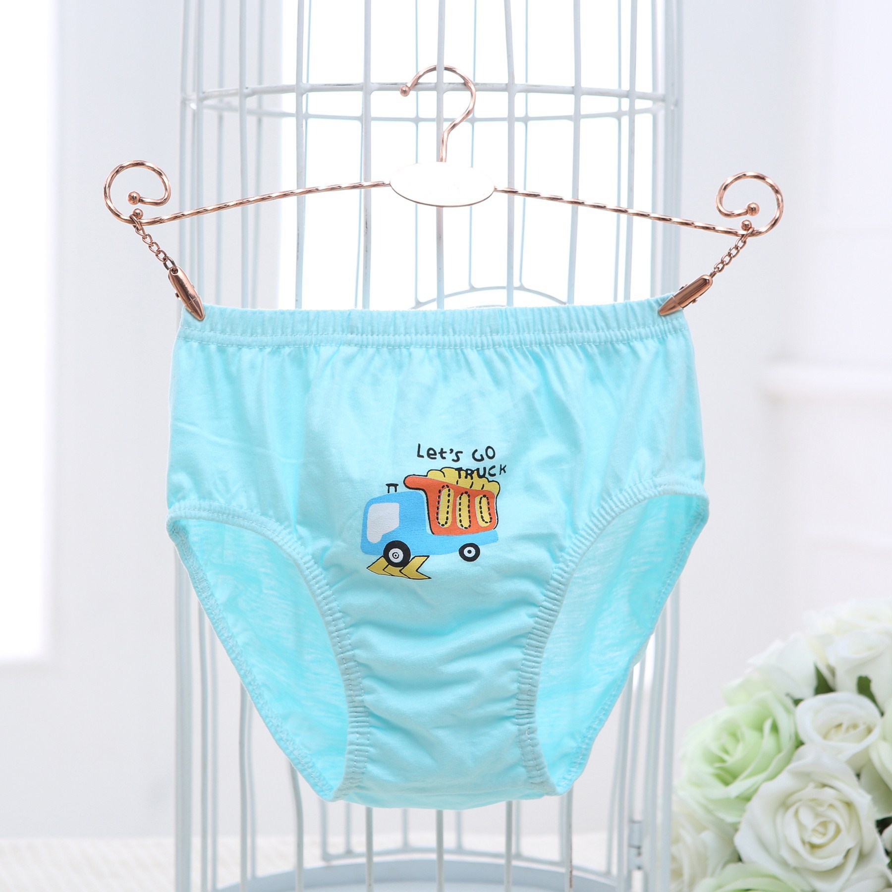 Versión coreana de dibujos animados niños bragas bragas triangulares de algodón para 1-13 años de edad bebé grandes y pequeños chicos bragas de algodón pic 15