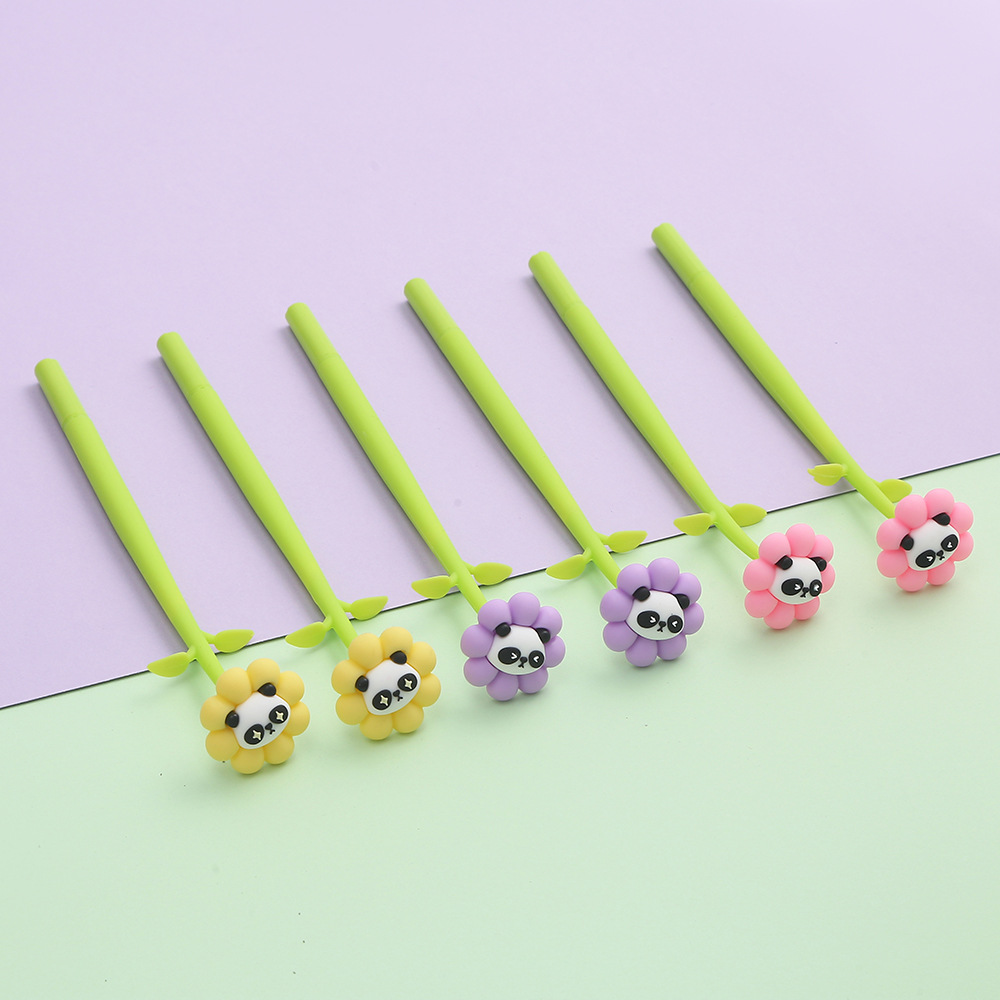 Shake Silicone Panda Gel Pen pic 4