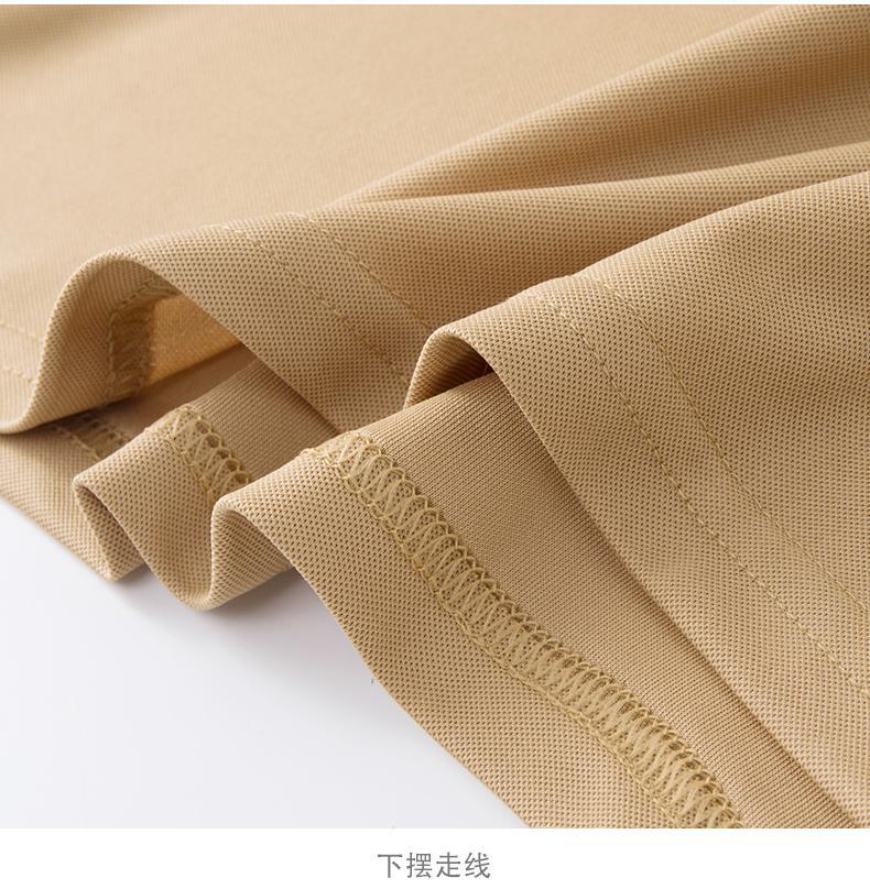 翻领polo衫定制t恤短袖工作服广告衫团体文化衫印字logo刺绣批发详情12