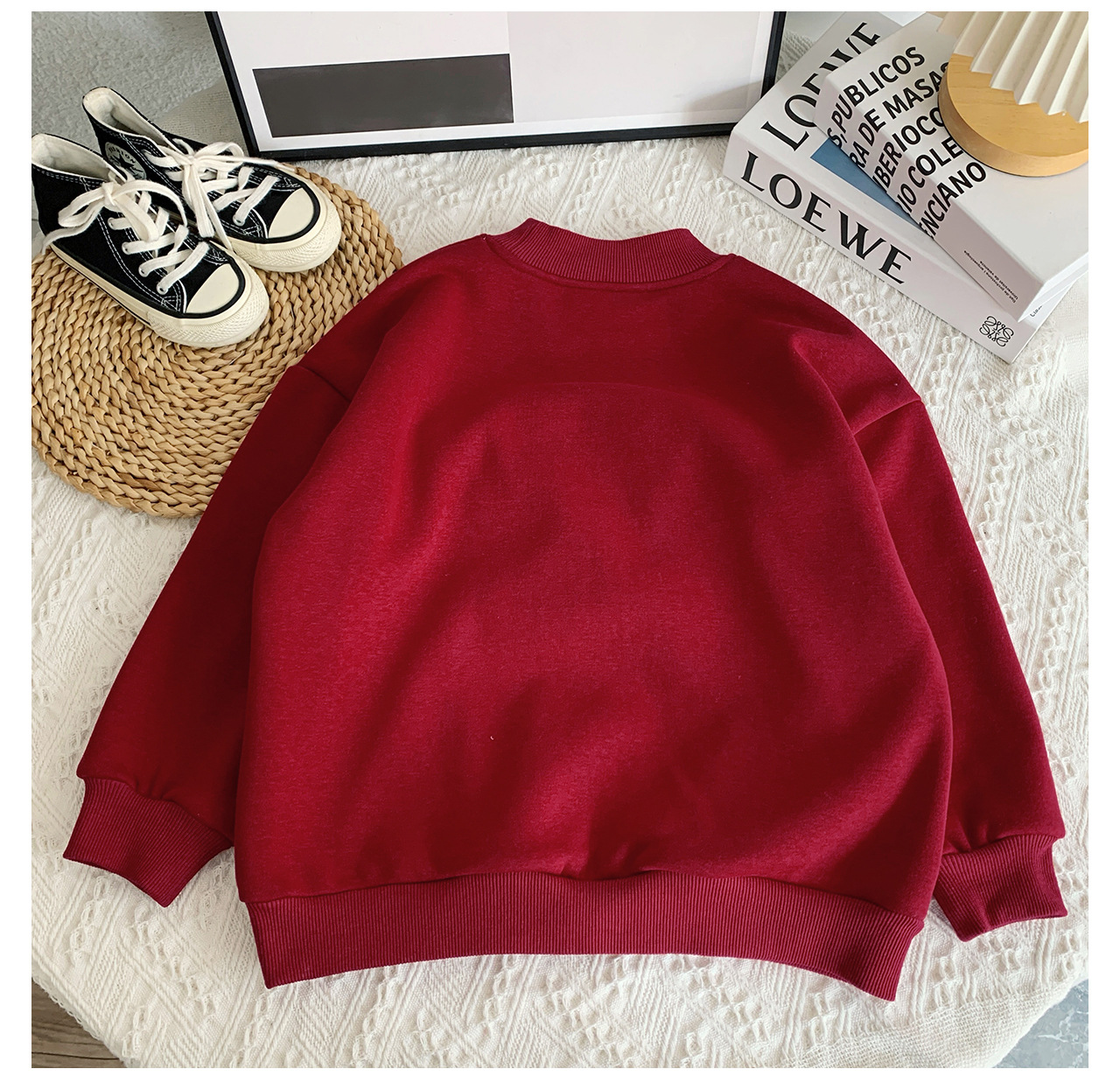 童酷2024儿童冬款湖州织里童装可爱宝宝上衣立体小狗加厚男童卫衣详情11