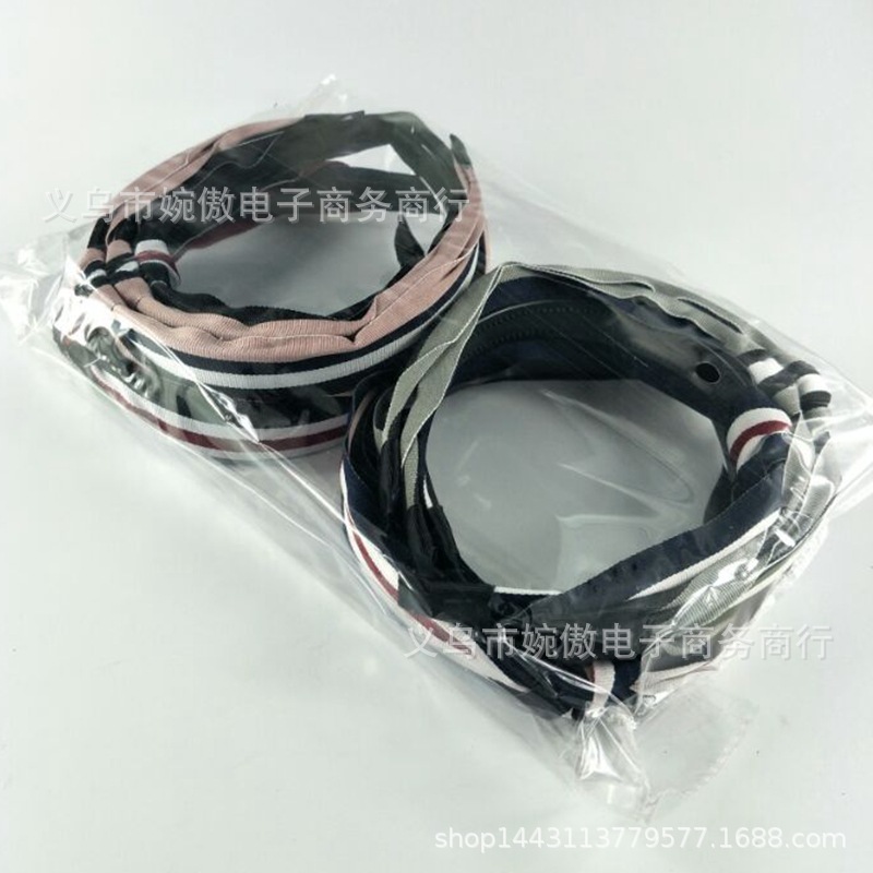 韩版发箍古风布艺头箍简约百式交叉打结显脸小发卡头扣发饰批发详情21