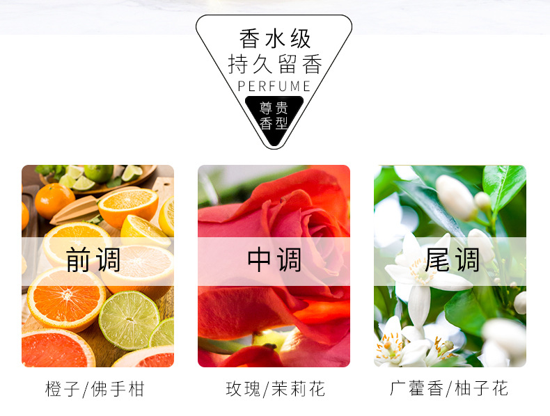 Wholesale manufacturer of long-lasting fragrance body wash, genuine jasmine perfume body wash, skin-nourishing and moisturizing body wash pic 3