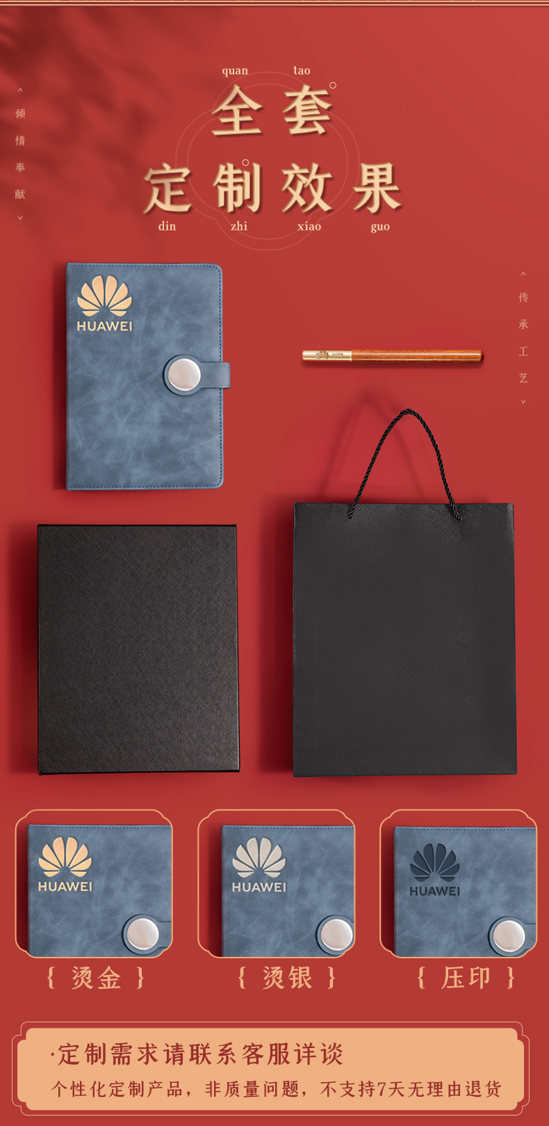 China moda vintage wenchuang soft cover notepad regala un regalo caja de regalo set diario A5 notebook puede ser añadido pic 17