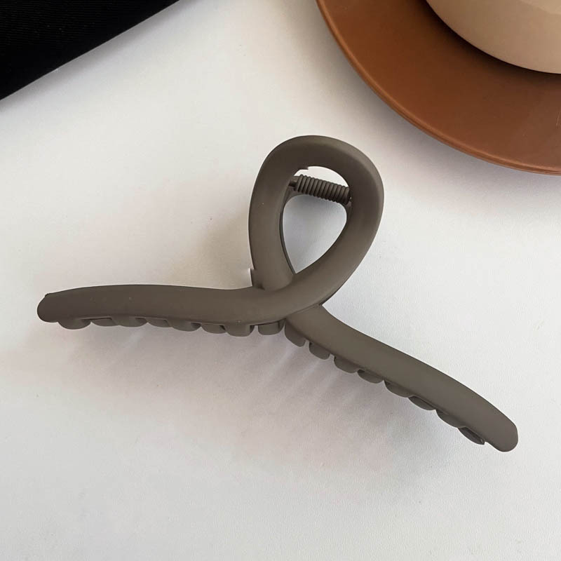 13CM curly hair clip, large hair volume, Korean-style ponytail hair accessory, high-end shark clip wholesale in Yiwu pic 11