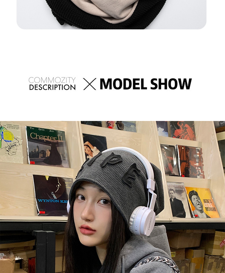 Cool summer thin female Korean-style retro American street hip-hop letter postpartum cap, breathable and face-enhancing small pile cap pic 10