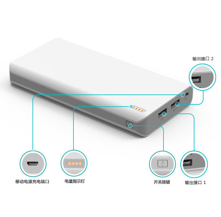 Wholesale of Romoss power banks with a capacity of 20,000 mah USB, large-capacity portable fast-charging power banks, and consignment pic 5