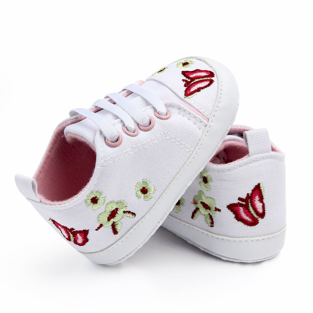baby shoes Baby shoes Embroidered 0-1 year old baby soft-soled walking shoes Early education shoes 2228 pic 9