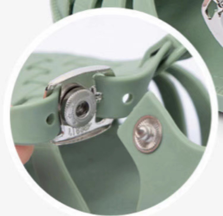 包头凉鞋女士2024罗马凉鞋春夏季外穿透气平底休闲搭扣沙滩果冻鞋详情47