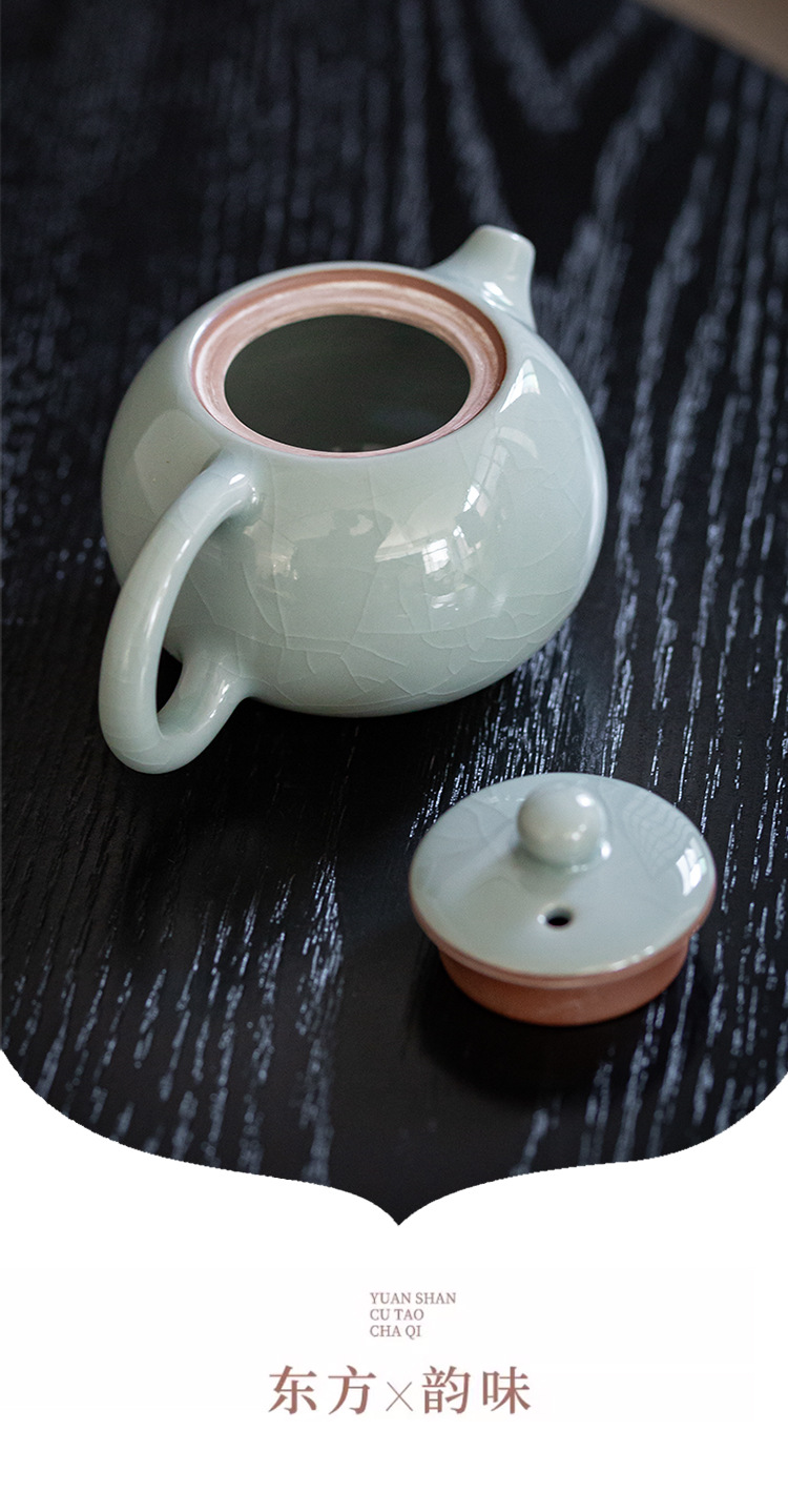哥窑茶具活动礼品公司套装功夫盖碗茶杯一整套一件代发高档礼盒装详情12