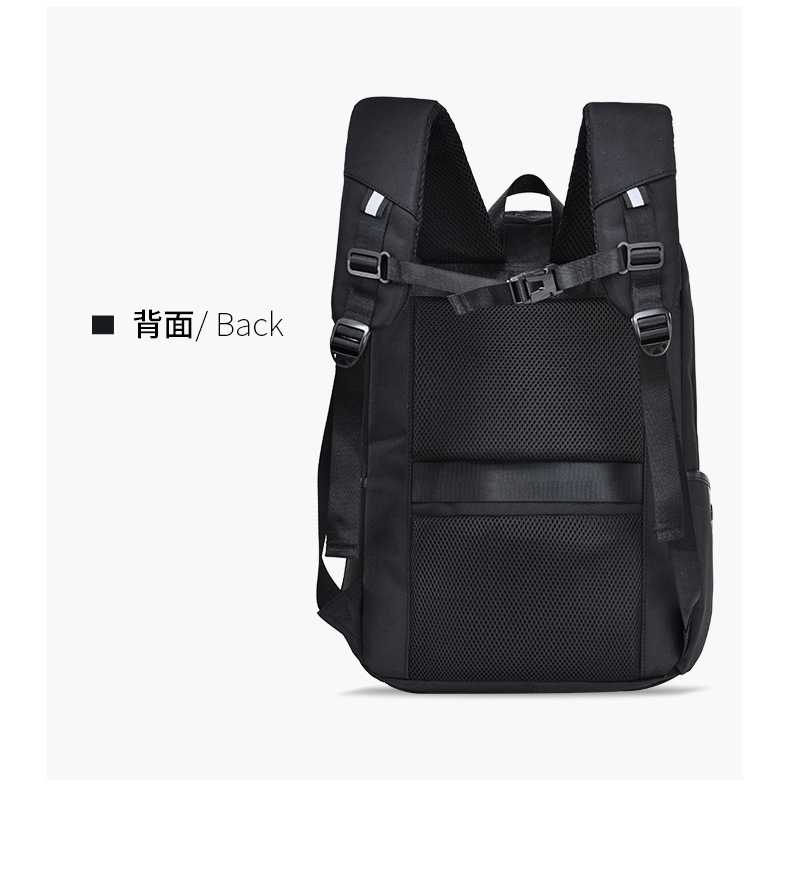 Customized large-capacity computer business backpacks with logo printing, corporate gifts, customer souvenirs, and employee benefits pic 18