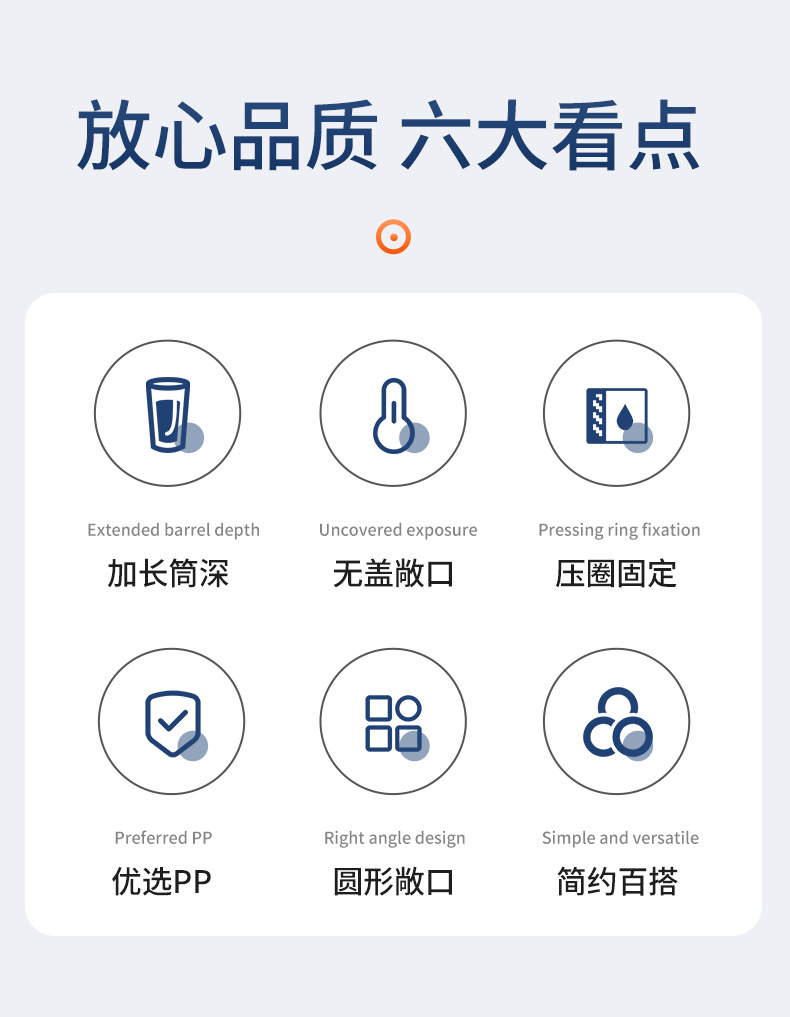 8549时尚轻奢极简摇盖式垃圾桶带盖客厅餐厅多用桶垃圾桶压圈垃圾桶详情2