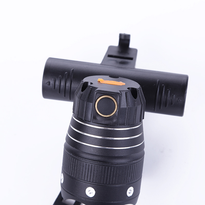 Wholesale of LED waterproof headlights for mountain bikes in stock. Factory direct sales of USB charging night riding warning lights pic 7