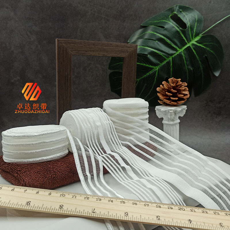 Wholesale of suede soft underwear shoulder straps in black and white, nylon high-elastic elastic bands, and colorful elastic webbing from the manufacturer pic 5