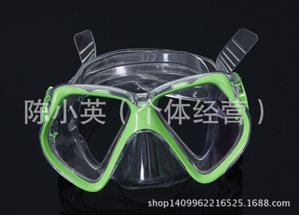 Factory wholesale of diving masks, flat swimming goggles, diving masks, snorkeling and diving equipment supply pic 4