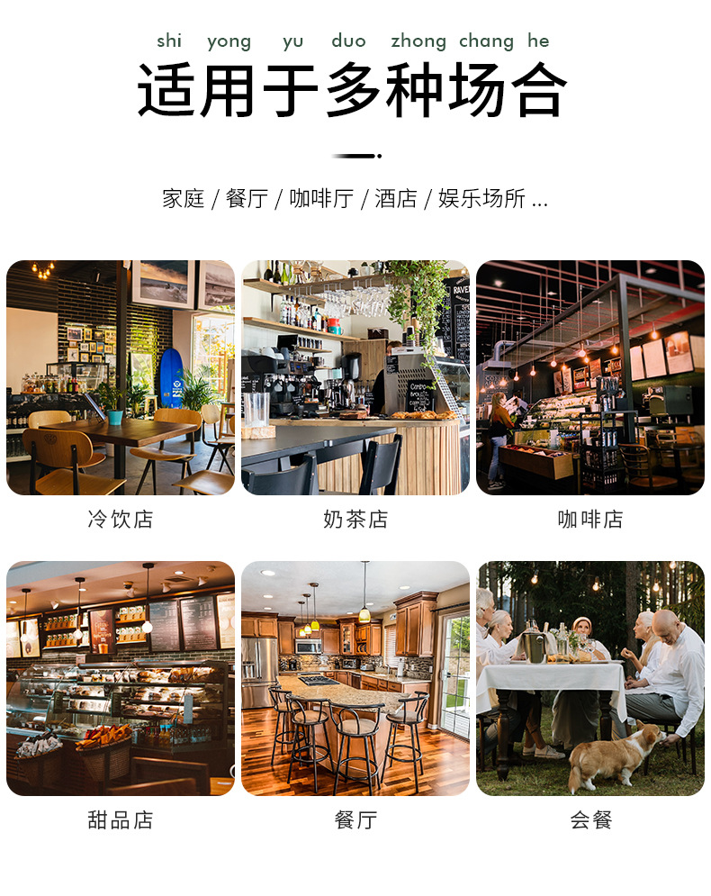 纸吸管一次性可降解纸质吸管粗 独立包装牛皮纸珍珠奶茶吸管细详情7