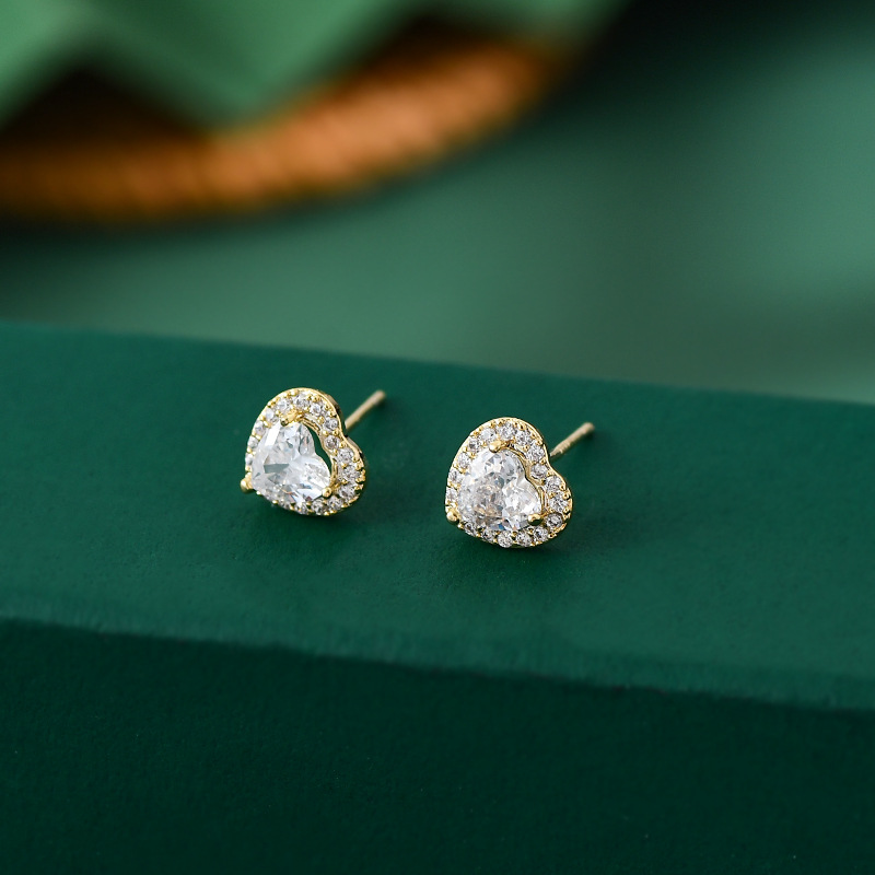 一卡三对组合套装方糖耳坠s925银针小巧百搭耳钉轻奢简约耳钉耳饰详情11