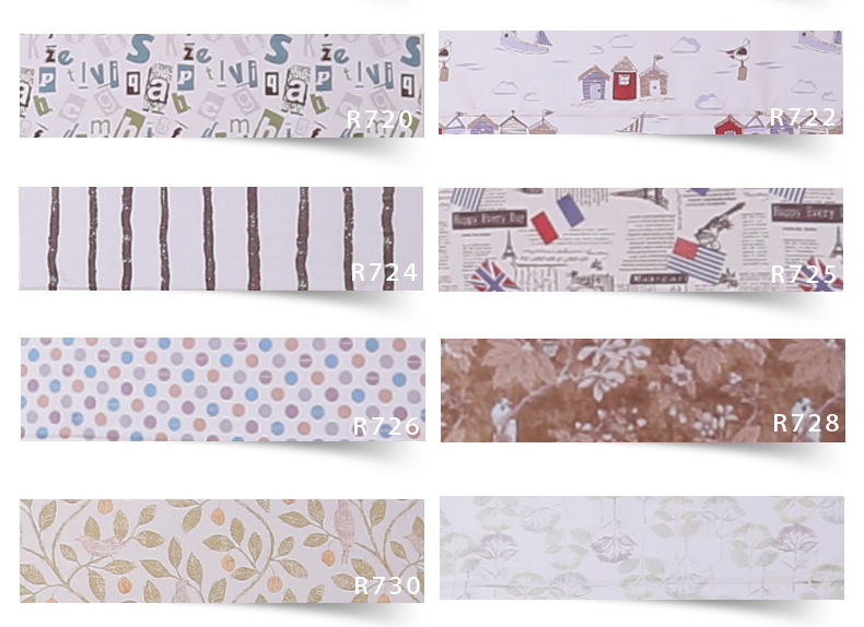 Nordic simple fabric curtains for study, dining room and bedroom partitions, fan-shaped Roman curtains, and lifting roller blinds are supplied by the manufacturer pic 9