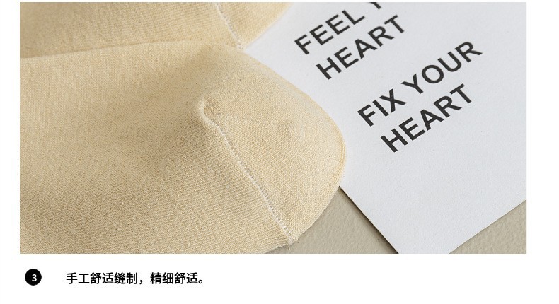 厂家直销袜子女中筒春夏新款纯色木耳花边袜日系透气棉袜诸暨袜子详情15