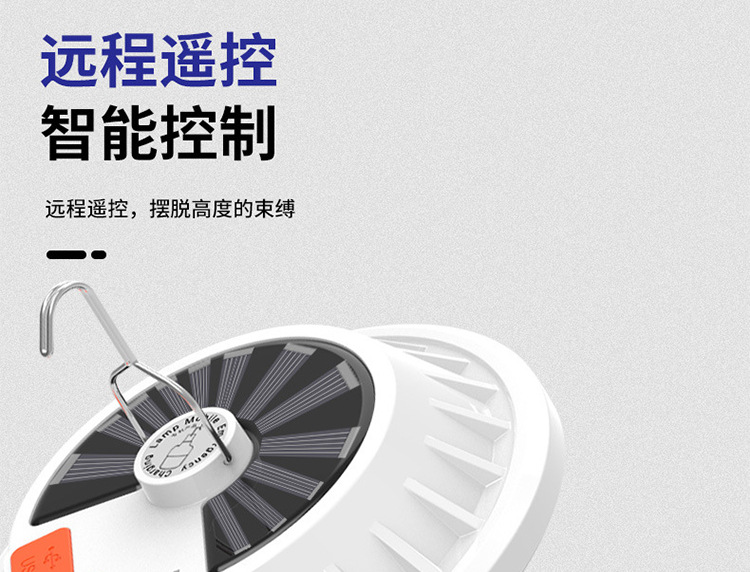 Wholesale of solar flying saucer lights, LED bulb lights, outdoor night market street vending lights, camping lights, tent lighting bulbs pic 51