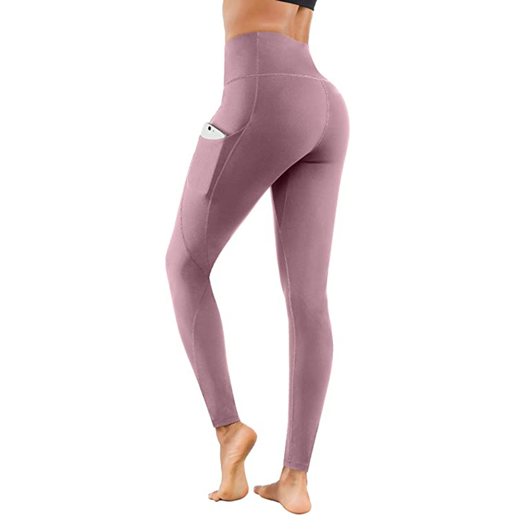 Fitness yoga leggings 20 new Spring and Summer comfortable European and American style outdoor running sports leggings pic 9