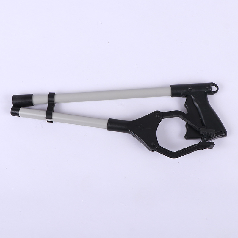 Foldable garbage collector for sanitation, cigarette butt picker, garbage collector, sanitary garbage tongs with magnets, garbage tongs pic 22