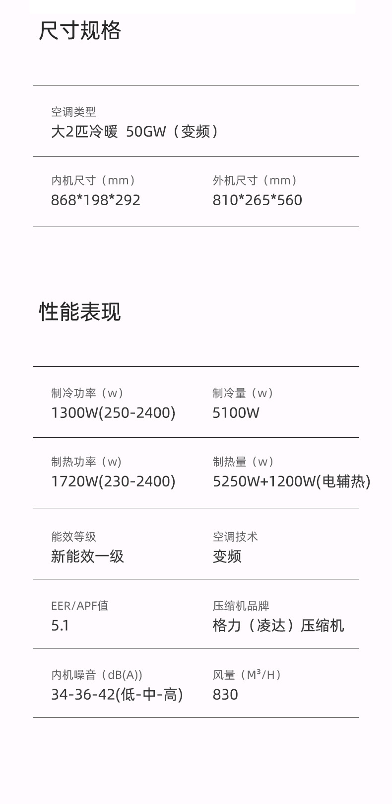 冷暖空调家用小型空调批发1.5匹空调 壁挂式空调挂机电器批发厂家详情11