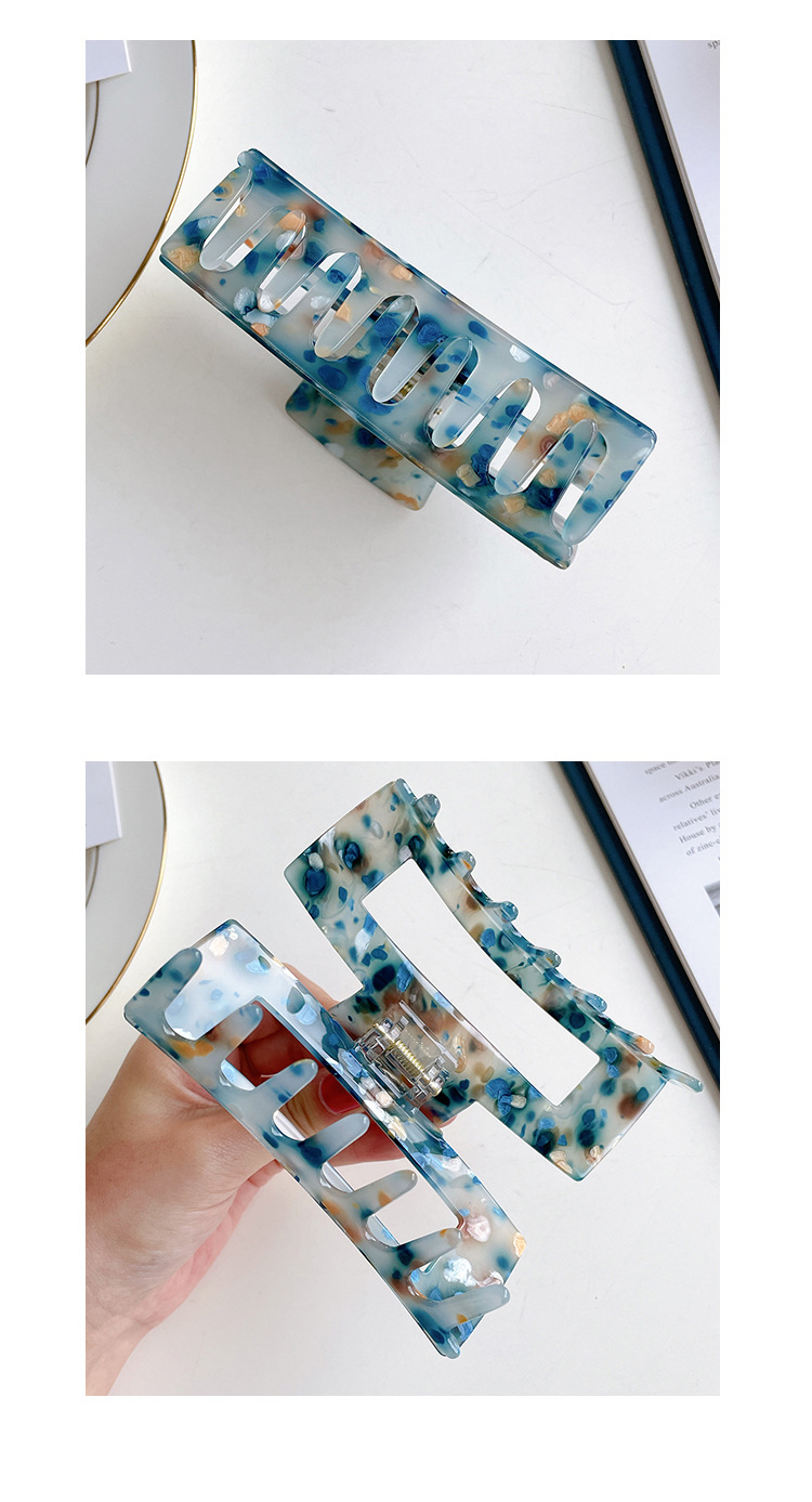 朵薇饰品 秋冬新款韩国亚克力发饰少女清新发夹大号气质发抓详情5