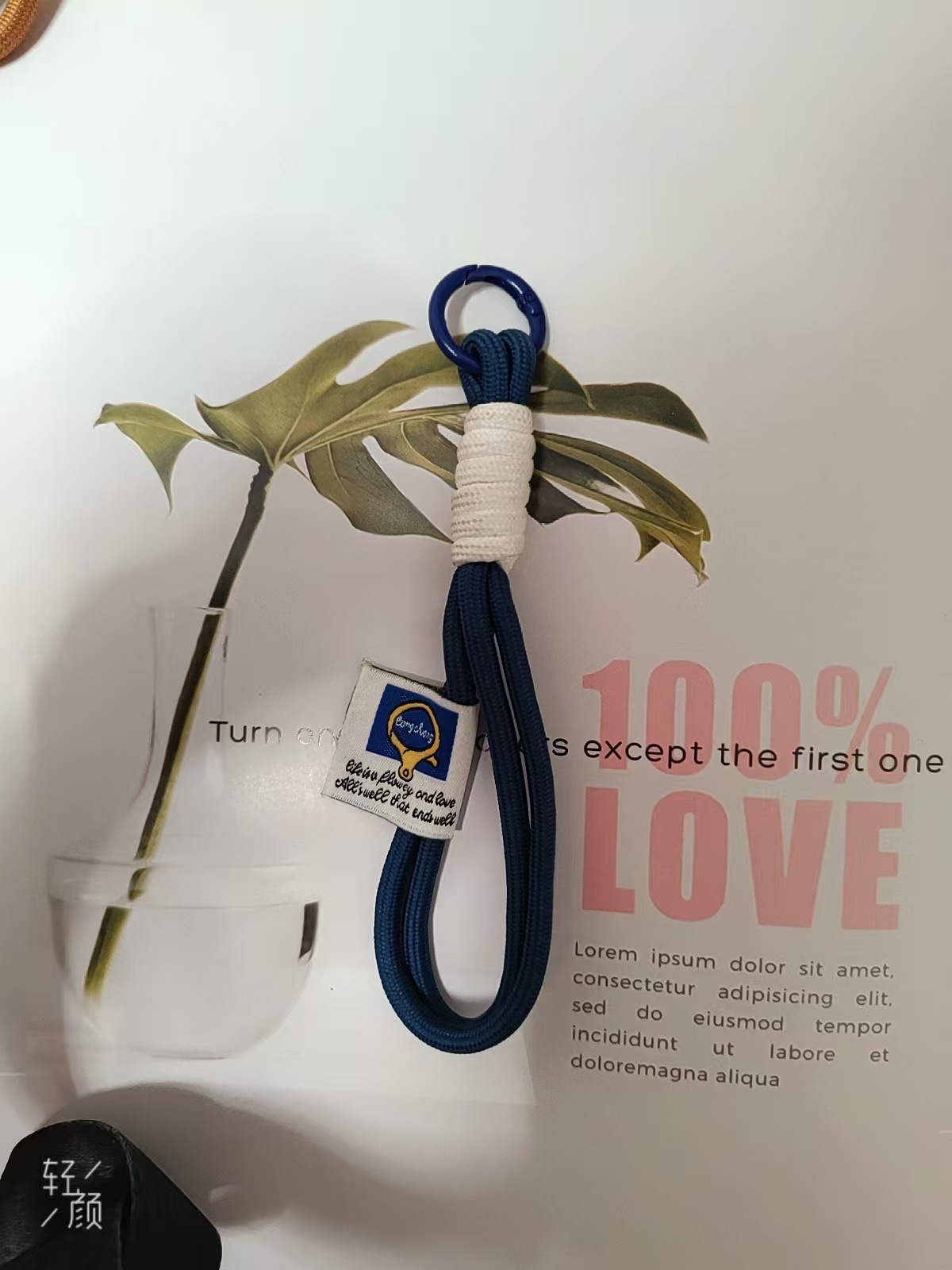 跨境网红厂家直销涤纶手机挂绳 水杯挂饰饰品挂绳 多尺寸背包挂绳详情5