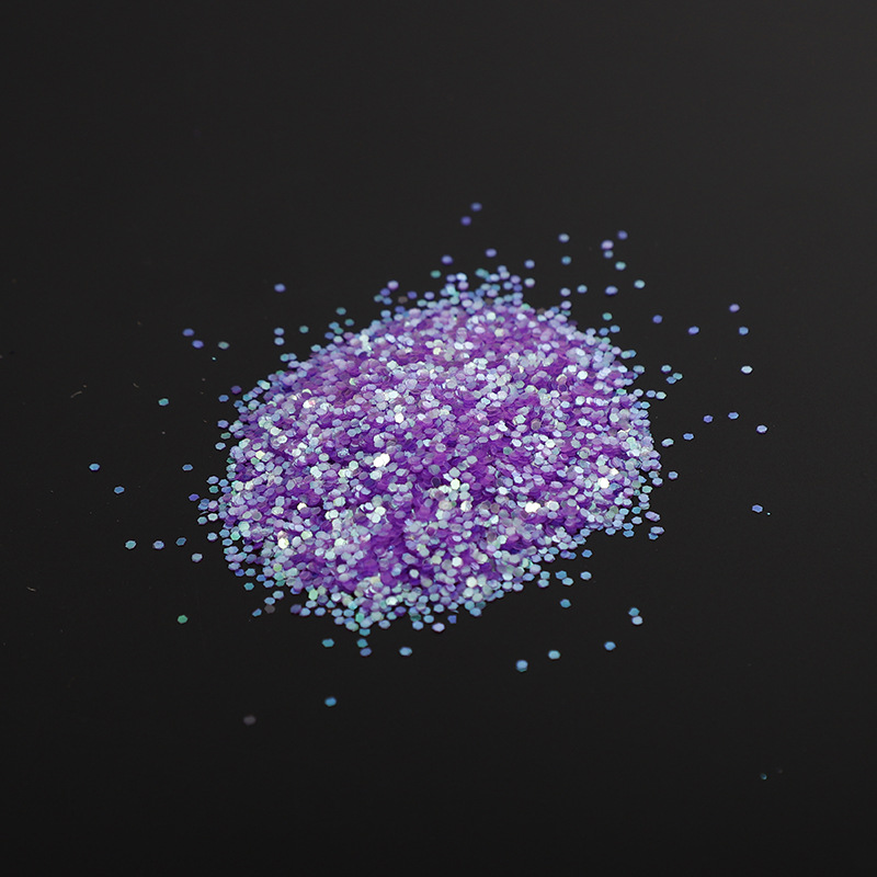 1/24 Iridescent Seven-Color Golden Onion Powder, Dazzling Glitter Powder, 1kg package, 1mm Seven-color Laser Powder, Nail sequins, High Gloss, waterproof pic 13