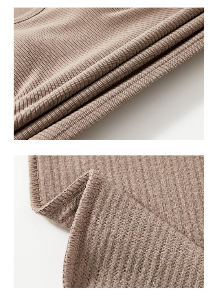 双面磨毛发热保暖吊带背心女内搭带胸垫冬季山羊绒加绒打底上衣详情6