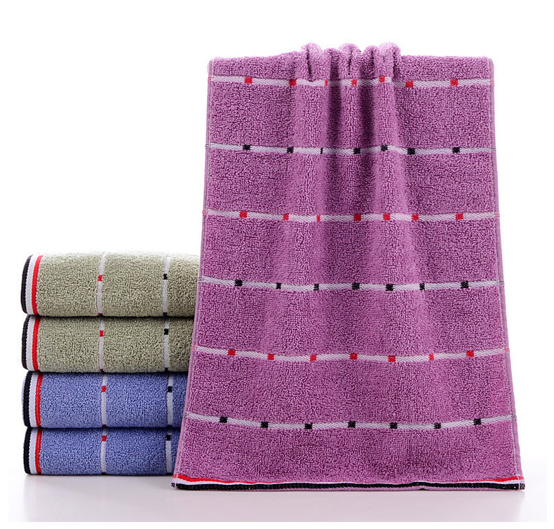 Casa uso diario engrosado mil pájaros tartan absorbente toalla de algodón para lavar la cara supermercado hotel regalo de boda caja de regalo toalla pic 15