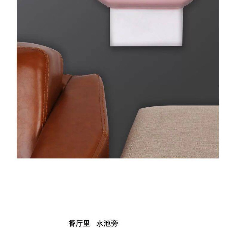 Creative toilet paper storage rack without drilling holes, waterproof tissue box, tissue box pic 10