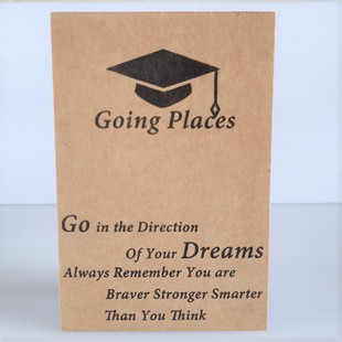 Amazon Cross-border New 8*8CM letter to my teacher Teacher Graduation Season accessory packaging card pic 4