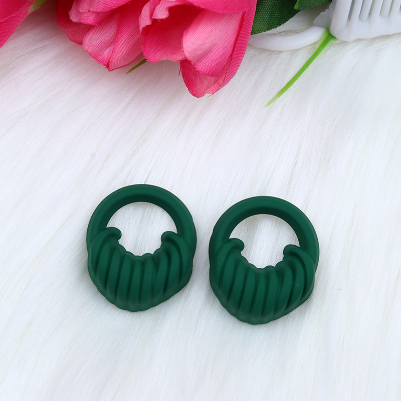 新款糖果色包包形立体喷漆耳钉耳环简约时尚个性精美耳坠耳环女详情5