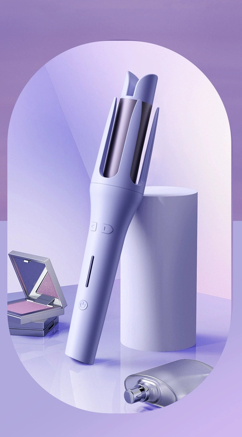 Cross-border curling iron, lazy person, automatic curling iron, large waves, 32mm negative ion French large curls, suitable for dormitories pic 5
