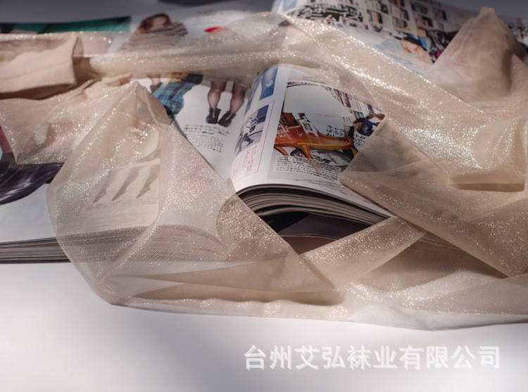 Factory direct supply of pearlescent silk stockings for women, ultra-thin, shiny black silk, sexy and shiny, anti-hook pantyhose, large size silk stockings pic 41