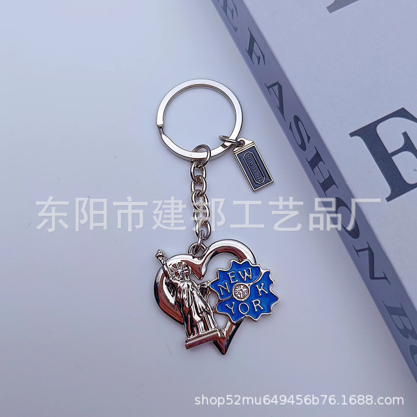 厂家直销美国US纽约MEW YORK钥匙挂件旅游纪念品创新新颖礼品金属详情5