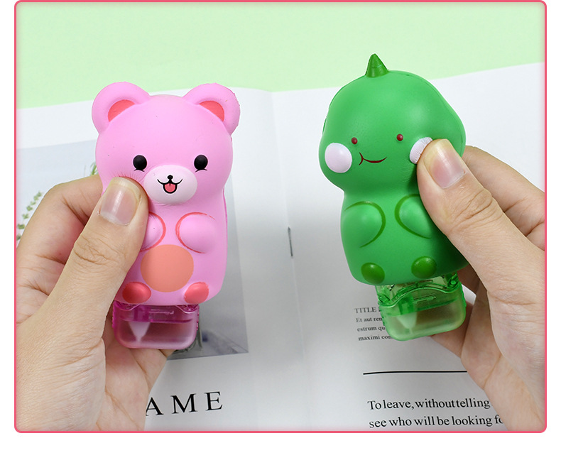Weibo Stationery Wholesale, creative new cartoon, cute, modern and beautiful student products, stress-relieving correction tape pic 9