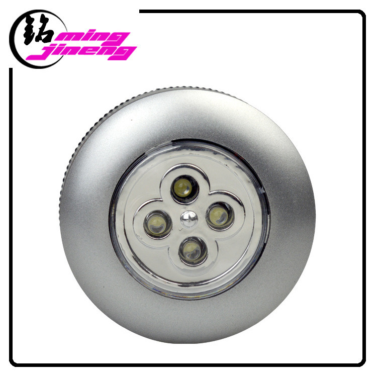 跨境圆形LED拍拍灯室内橱柜灯 高亮触摸灯车载阅读小夜灯创意批发详情5