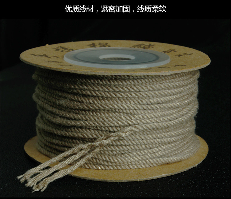 Hand-rolled cotton thread for cultural play, Tibetan-style hand-rolled cotton rope, passion seed, vajra Bodhi, cultural play cotton thread, tassel thread, colorful pic 40