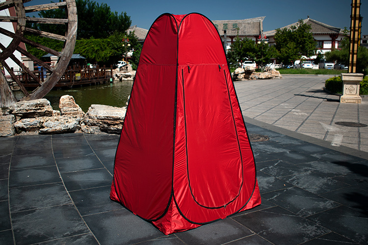 Outdoor bathing, shower and changing tent, household shower, mobile toilet tent, no need to build camping bathroom tent pic 22