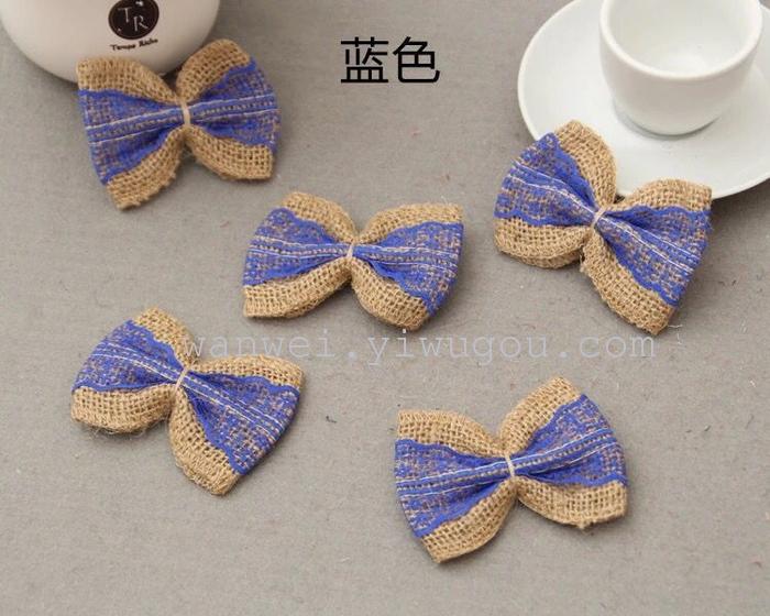 Packaging materials: Lace edges, linen strips, bows, wedding accessories pic 6